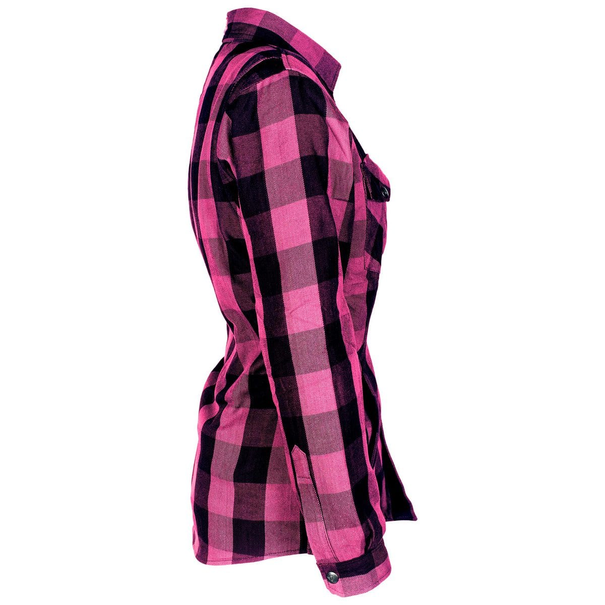 Pink flannel shirt womens hotsell