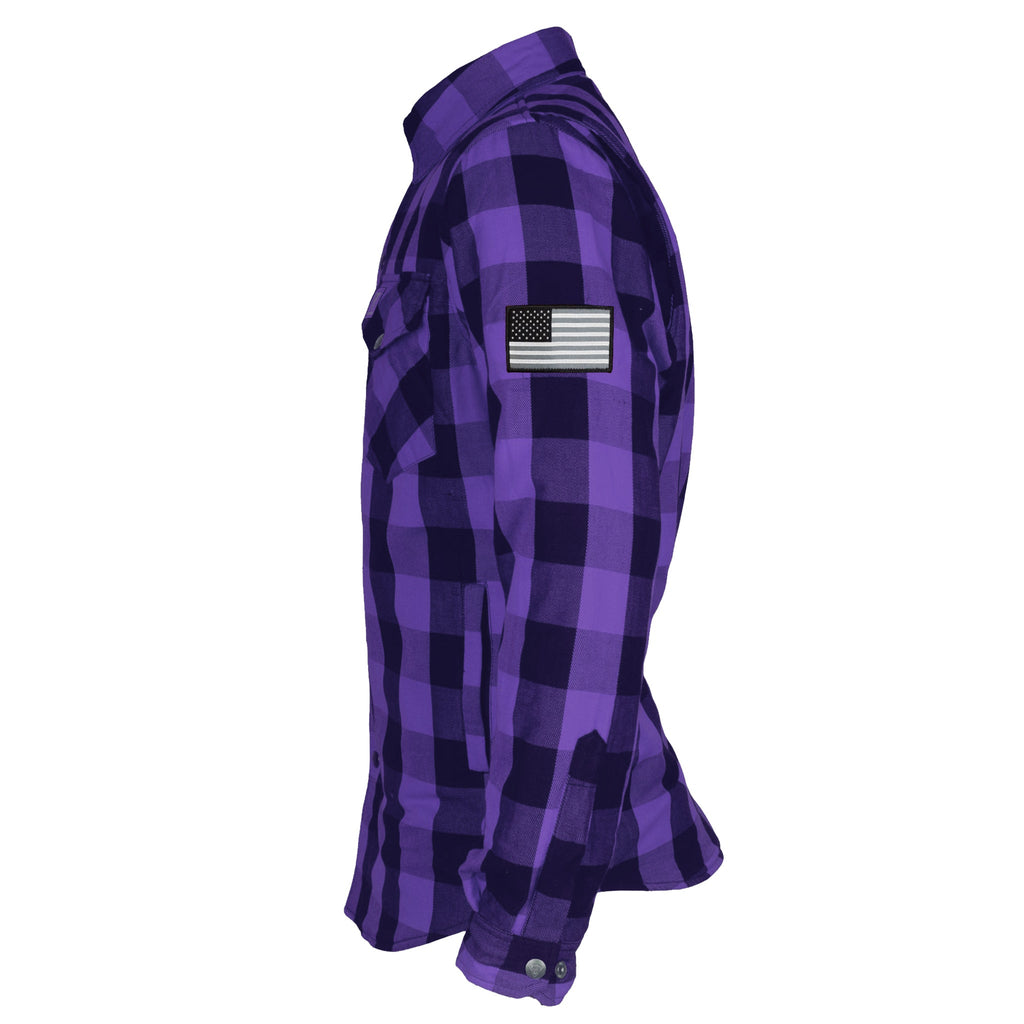 ☆FREEDOM☆ Freedom Flannel Shirt Purple FD23WMSH3620PP FREEDOM Flanel Shirt (Purple) - 프리덤에슬레틱