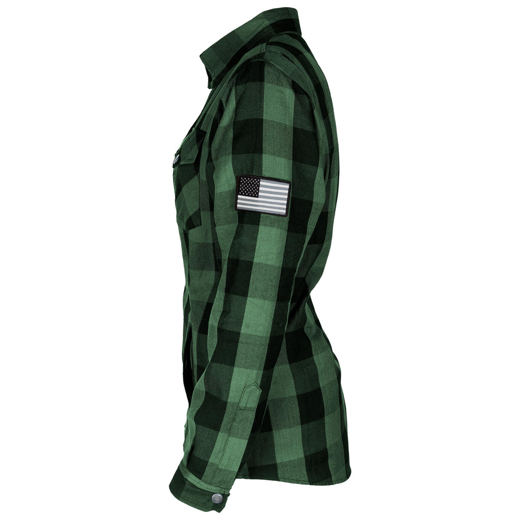 FUC PLAID SHIRT Green 【即完品】 024-LC43FS-HVBP-front_grande.